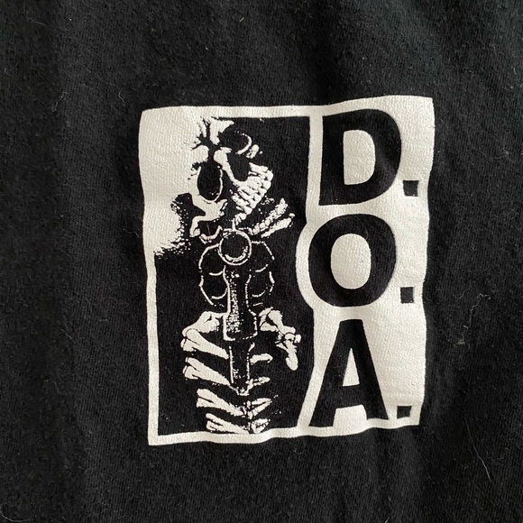 D.O.A band tee ladies small - Picture 2 of 3